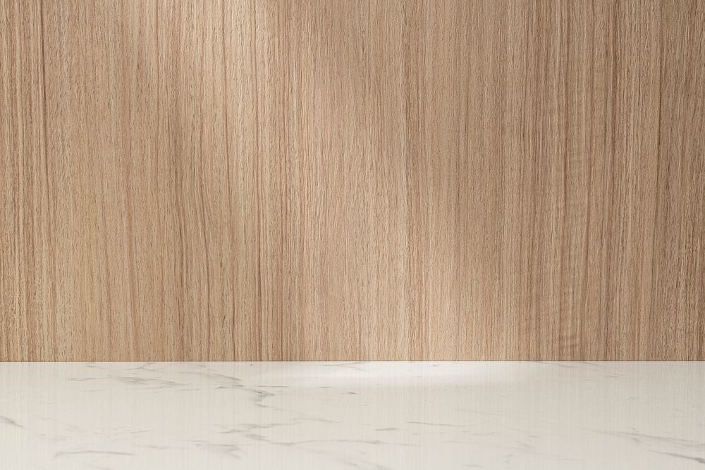 Product backdrop marble shelf light Japanese wood