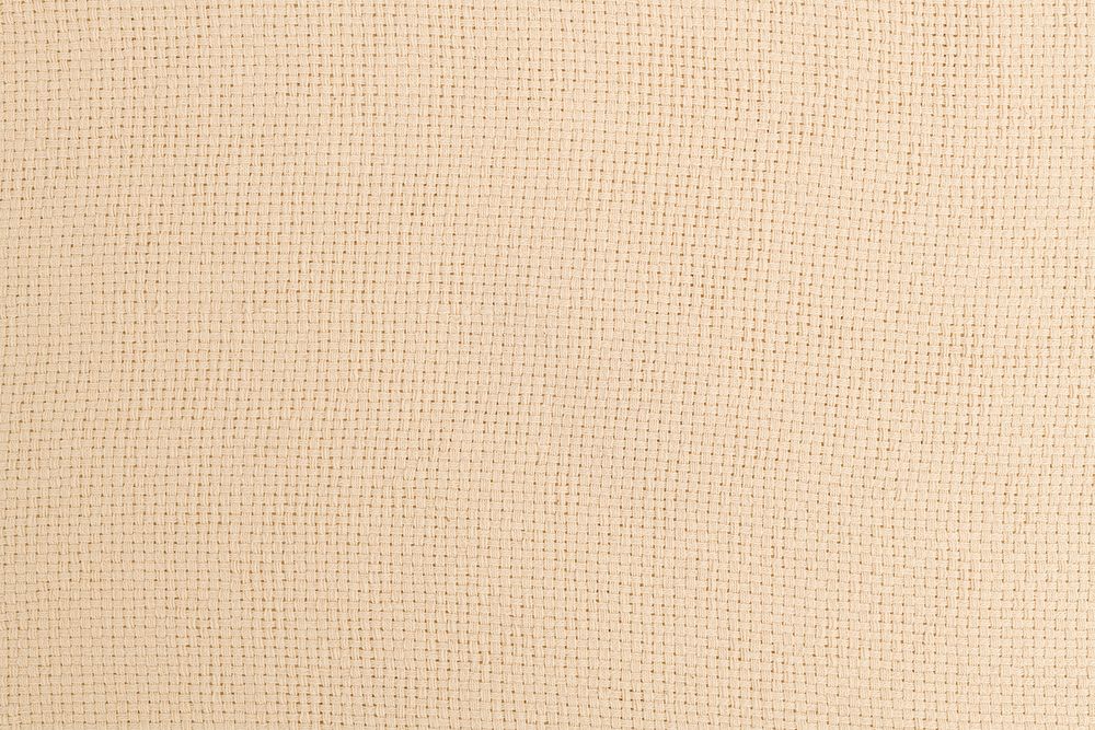 Fabric texture background wallpaper, beige natural shade