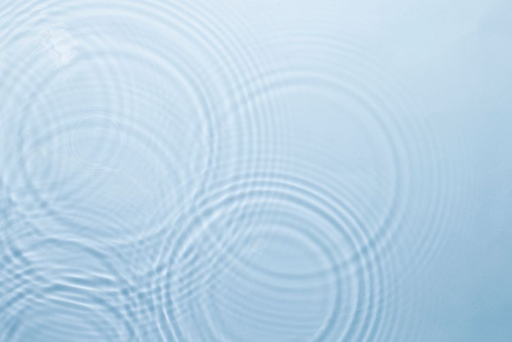 Water ripple texture background, blue design