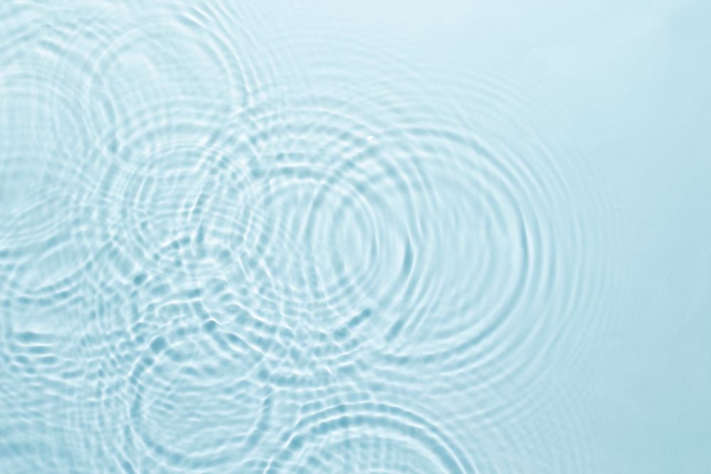 Water ripple texture background, blue design