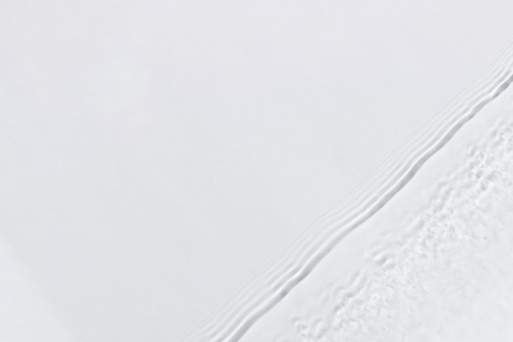 Water wave texture background, white design