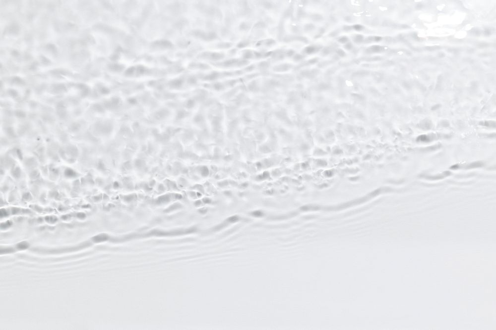 Water wave texture background, white design