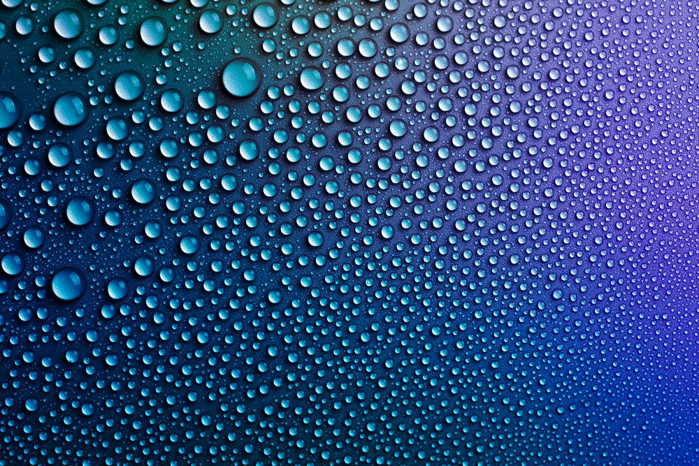 Water drops texture background, gradient design