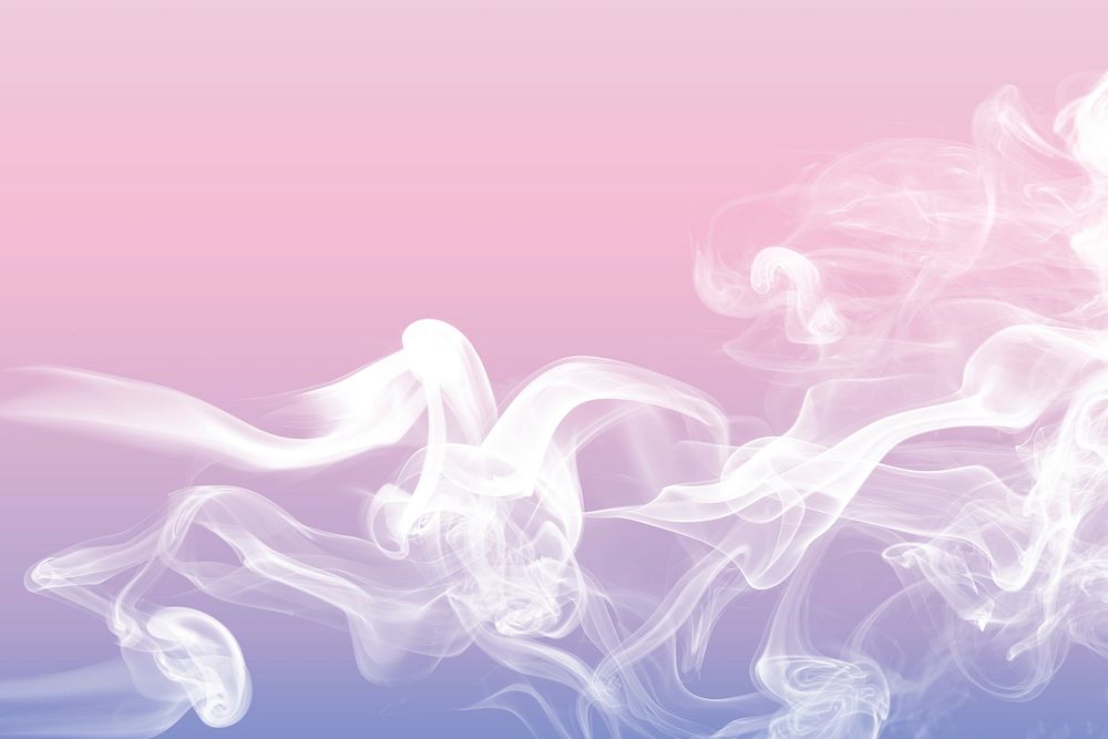 Aesthetic wallpaper pink smoke psd background