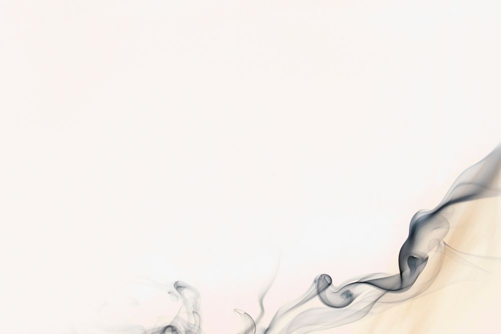 Abstract smoke background, white texture border cinematic design