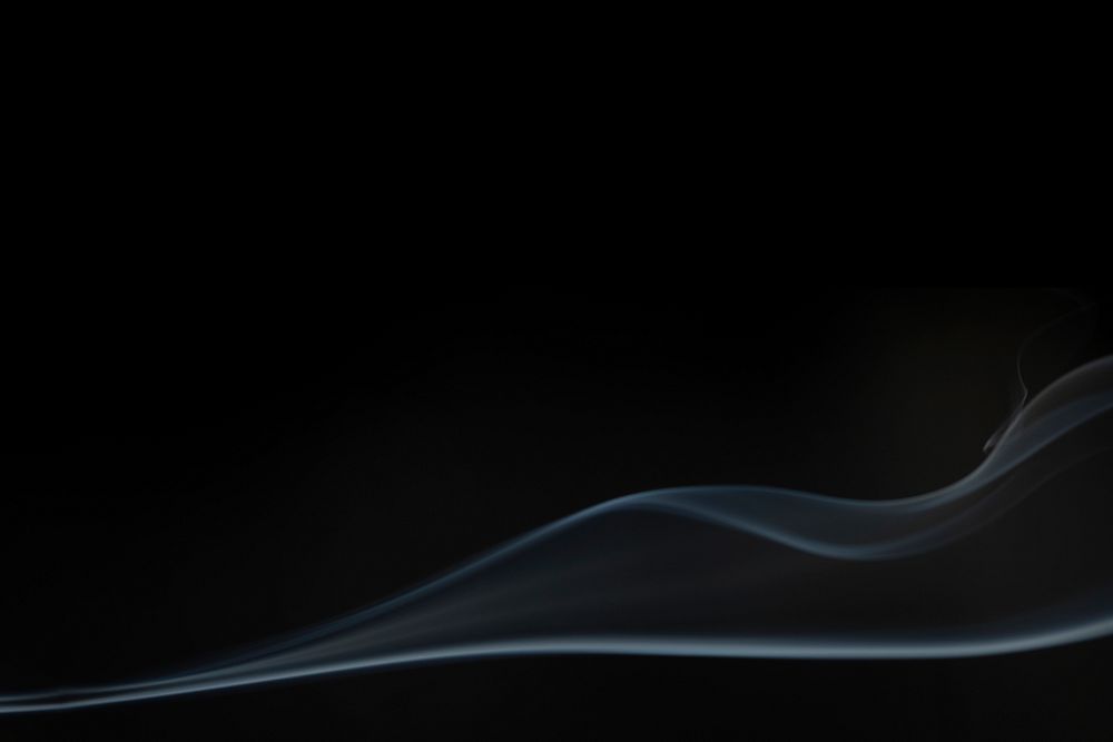 Smoke background texture, black abstract design
