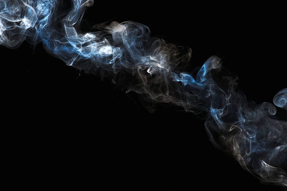 Abstract smoke wallpaper psd, dark background
