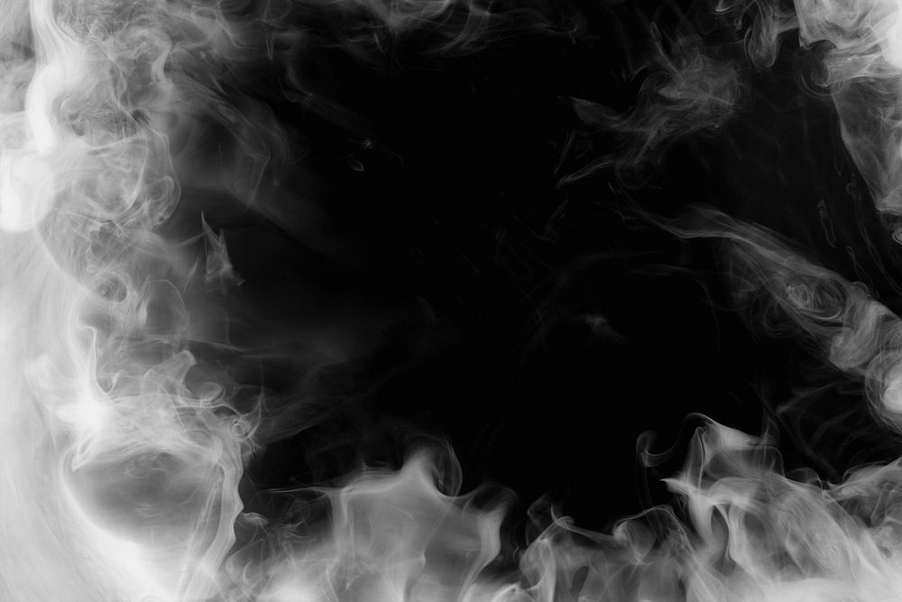 Smoke frame wallpaper psd dark background