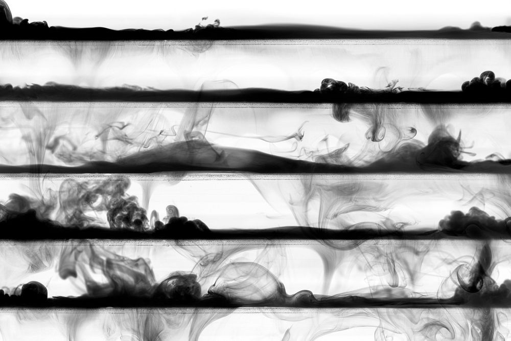 Abstract dark pattern, with smoke texture black stripes