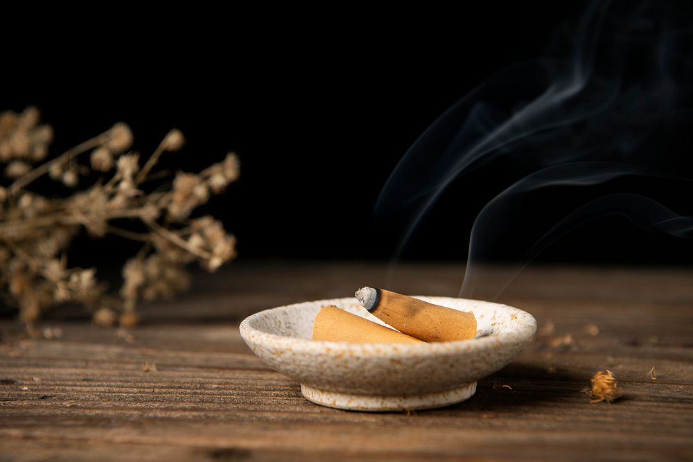 Aesthetic incense background wallpaper, aromatic spa experience
