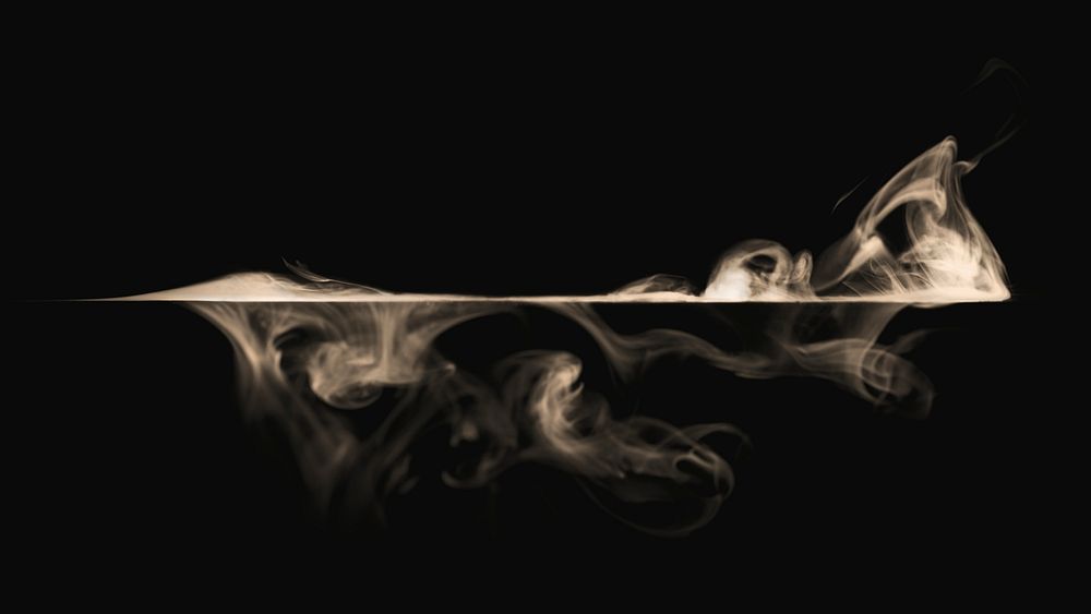 Elgant golden smoke effect, design element 