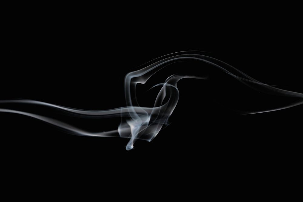 Elegant smoke wallpaper background, dark design 