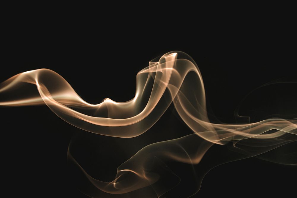 Elegant smoke wallpaper psd dark background