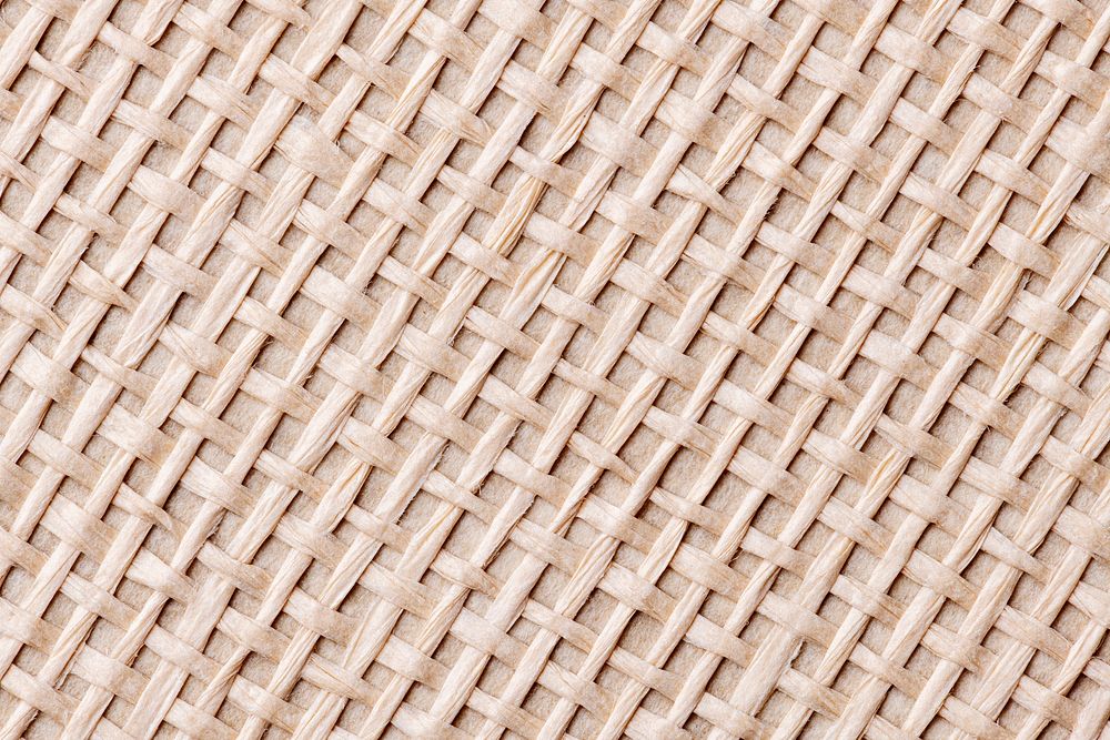 Brown rattan texture background, design space