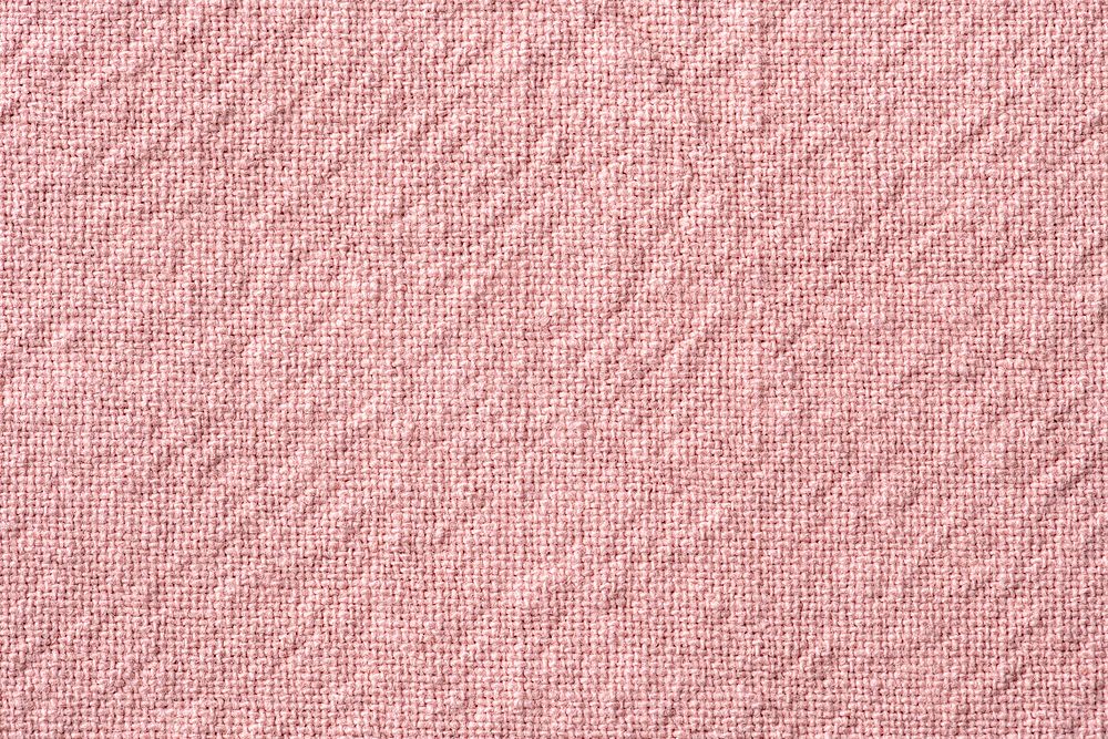 Wrinkled pink background, fabric texture design