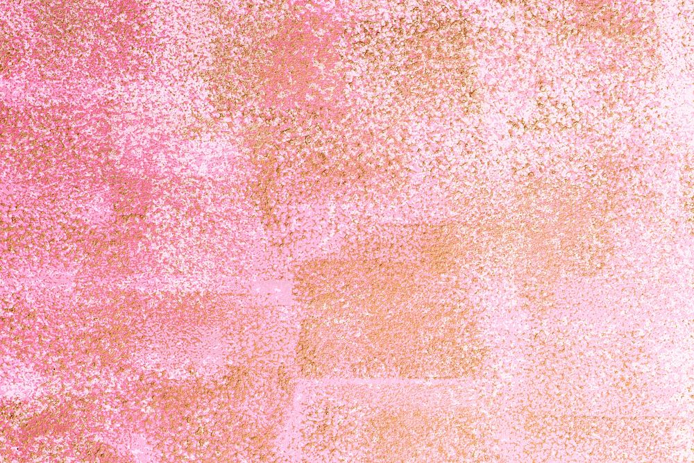 Pink ombre background, paint texture, roller stroke design