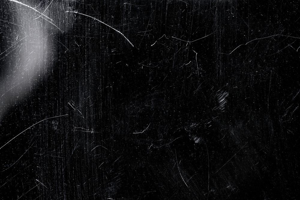 Scratch texture, black background, design space