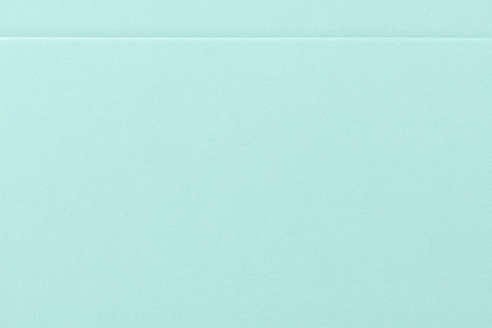 Mint green background, folded paper design