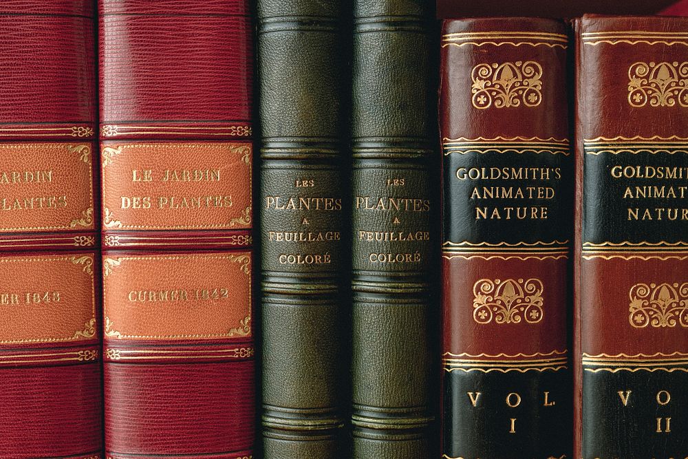 Antique botanical books, our own | Free Photo - rawpixel