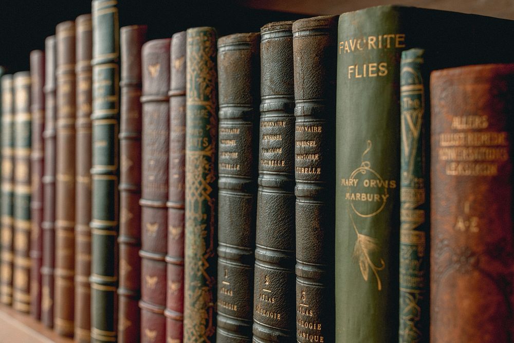 Vintage books & dictionaries, our | Free Photo - rawpixel