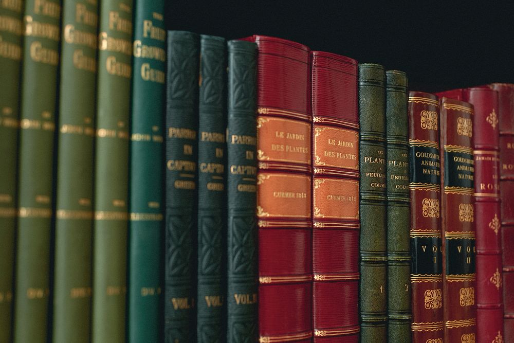 Old books & dictionaries, from our own original public domain library collection.