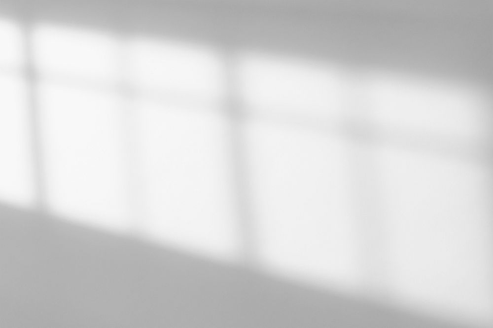 Aesthetic window light shadow on the wall overlay photo effect psd