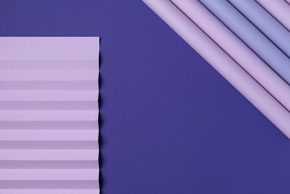 Purple minimal geometric background, aesthetic design