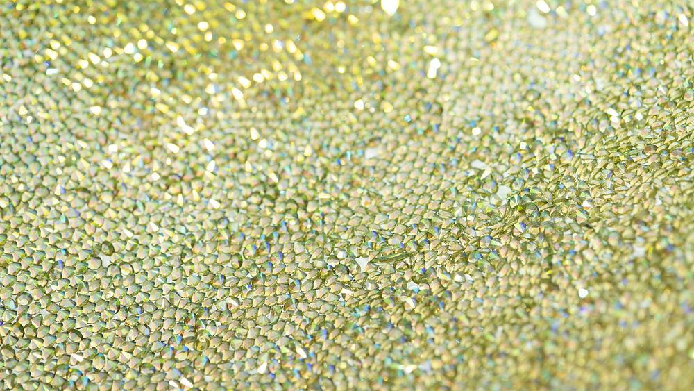 Sparkly green glitter background texture