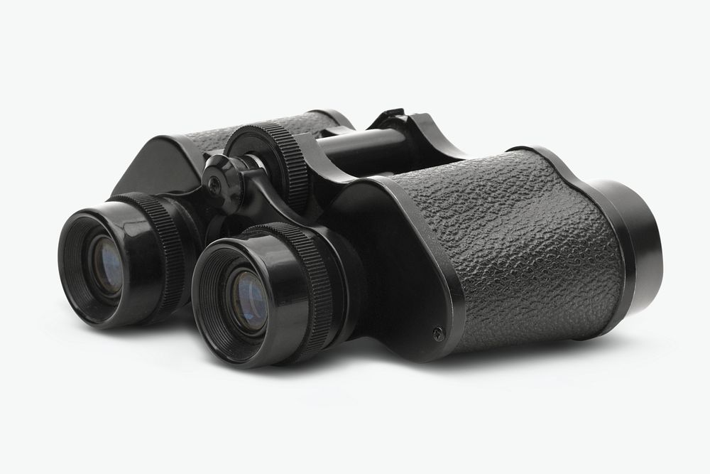 Black binoculars design resource 