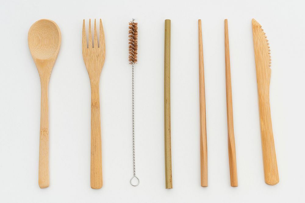 Reusable cutlery set design resources 