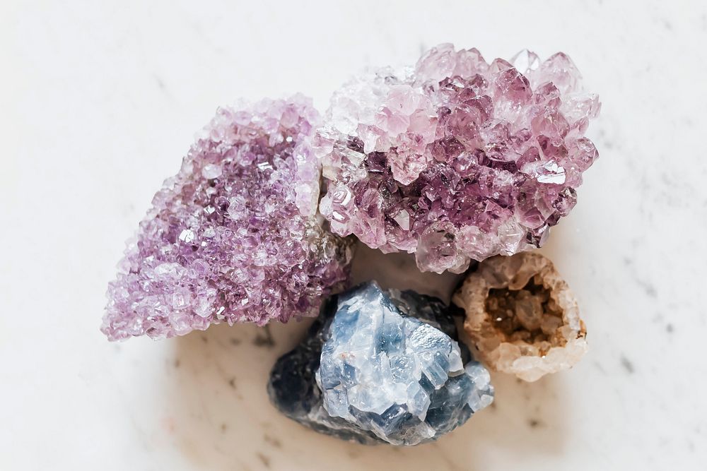Amethyst healing crystals