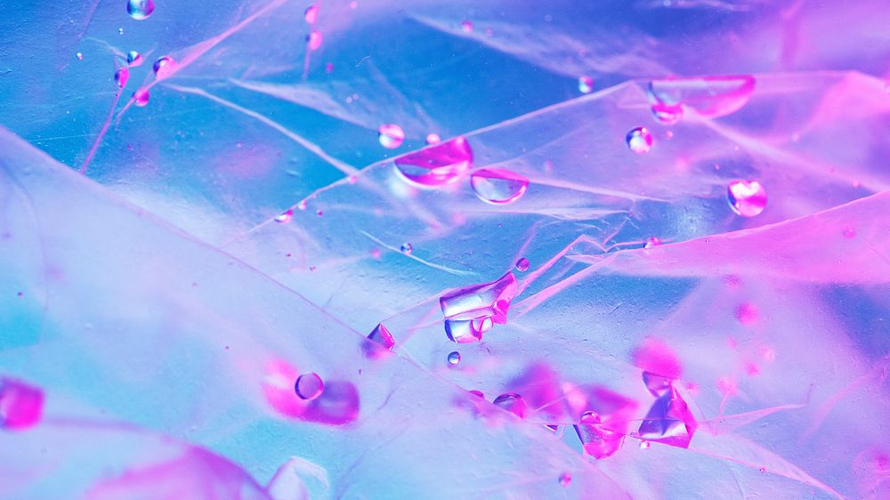 Vibrant neon purple liquid background