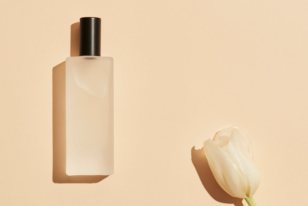 Blank perfume glass bottle design resource