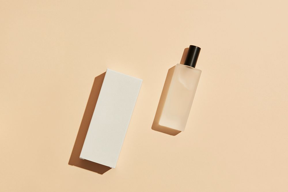 Blank perfume packaging design resource