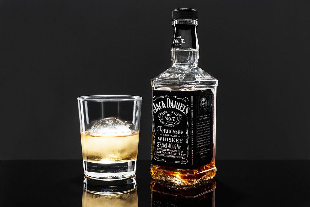 Jack Daniel's whisky bottle. JANUARY 29, 2020 - BANGKOK, THAILAND