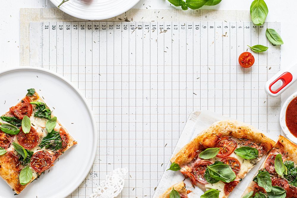 Fresh homemade pizza recipe idea