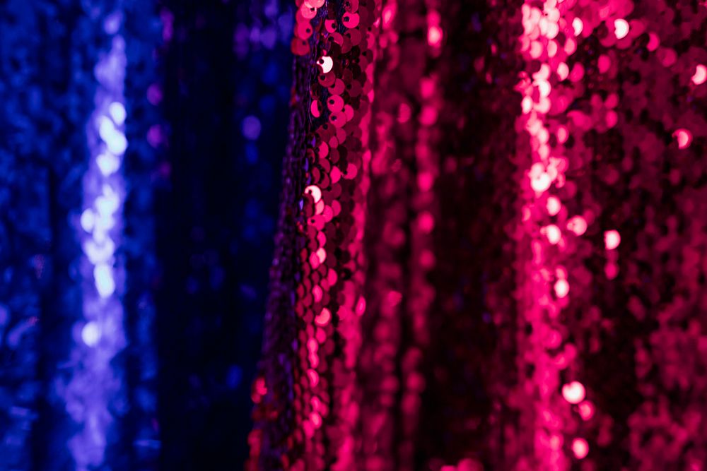 Party sparkly sequin cloth wallpaper 