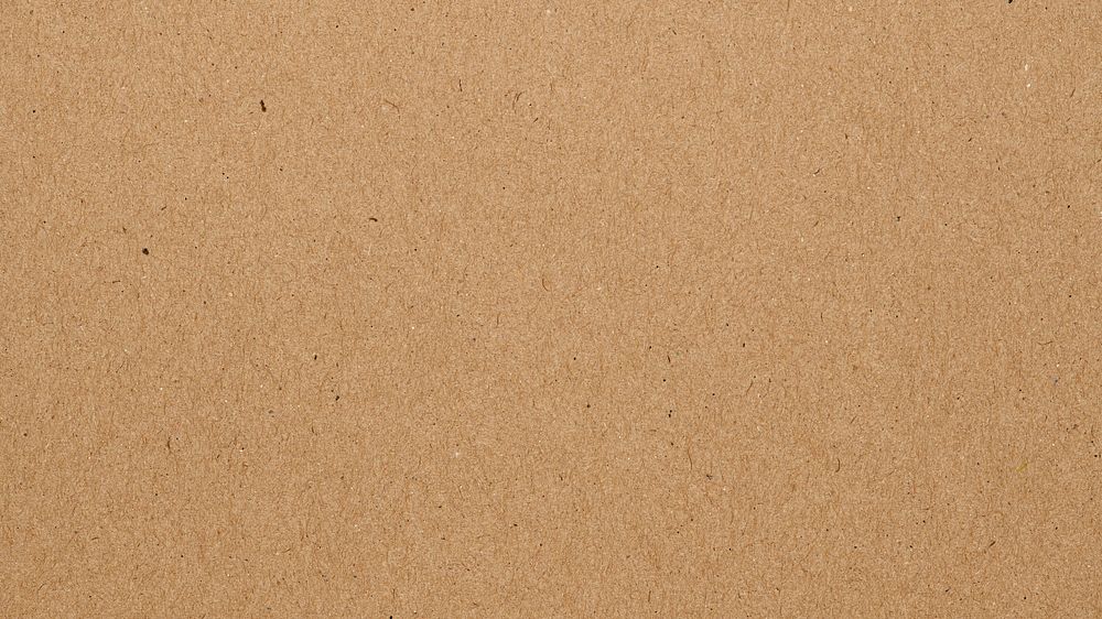 Blank brown paper textured banner background