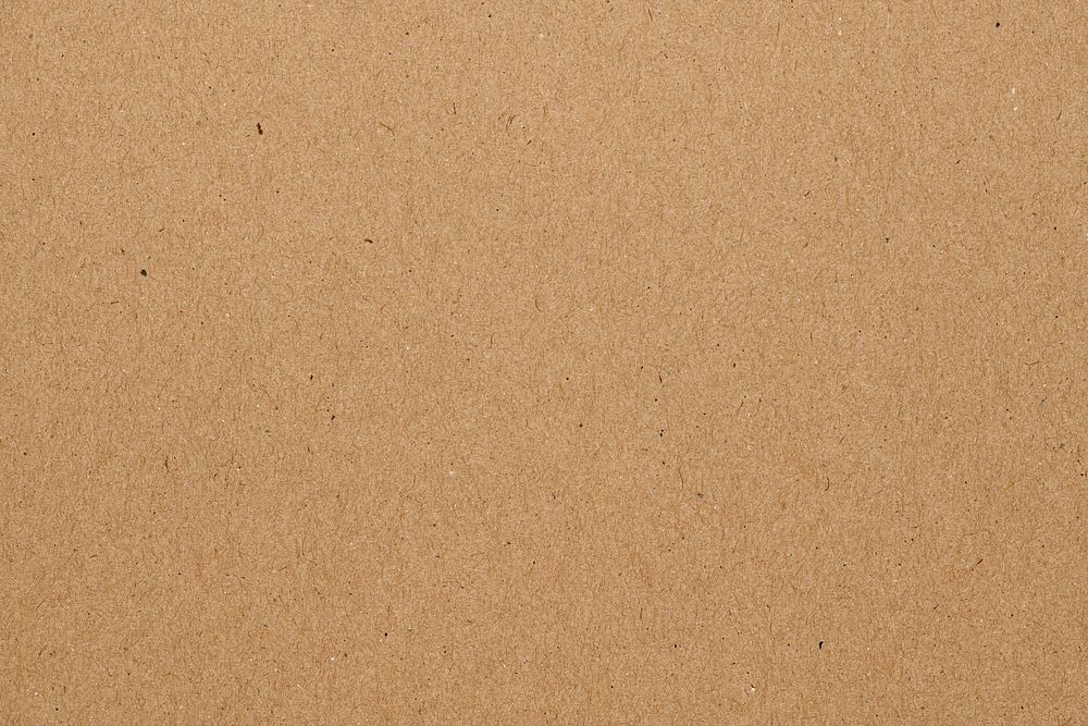 Blank brown paper textured wallpaper background