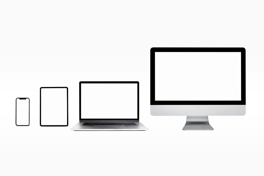 Multi devices psd mockup technology and electronics