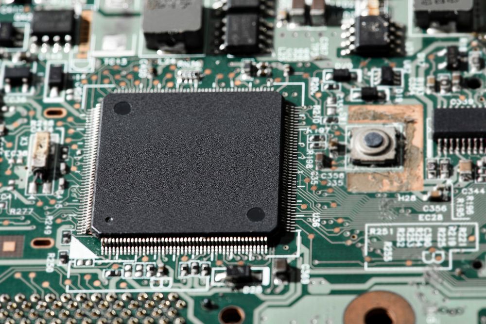 Motherboard CPU computer parts
