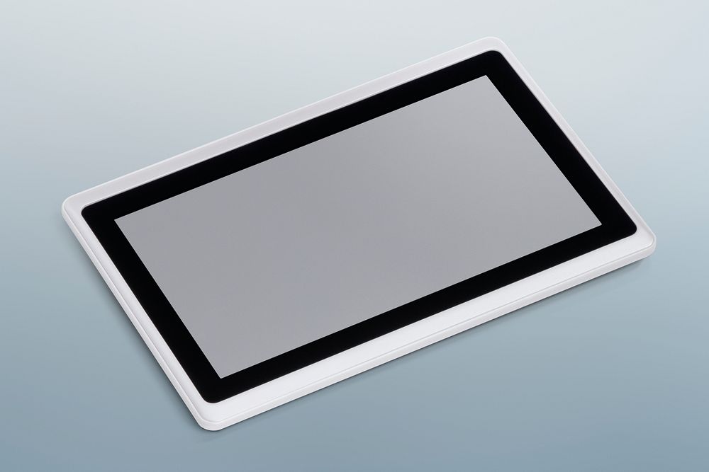 Digital tablet screen mockup psd smart tech