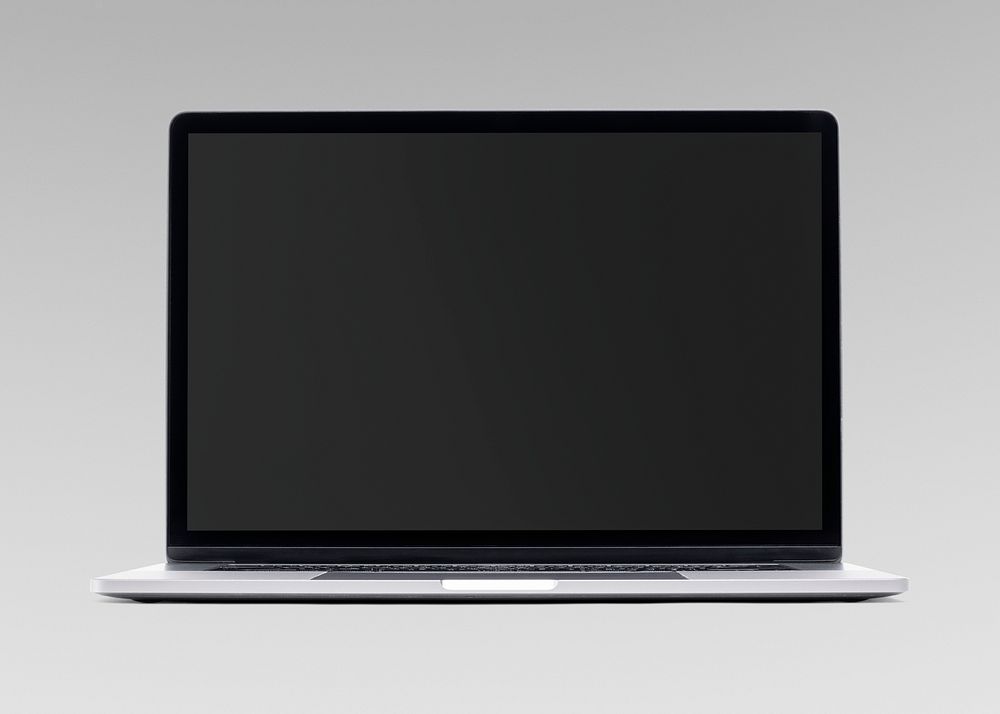 Laptop screen mockup psd digital device