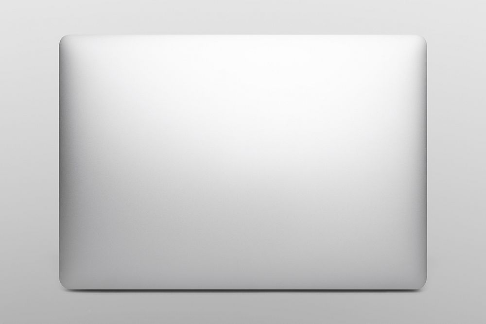 Laptop cover mockup digital device