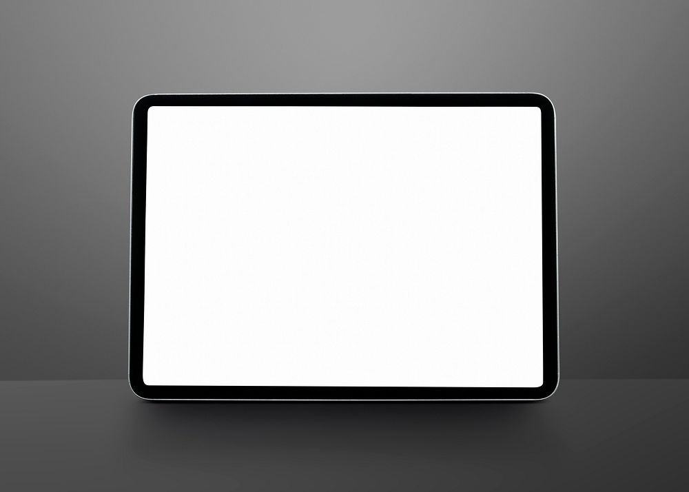 Digital tablet screen psd mockup smart tech