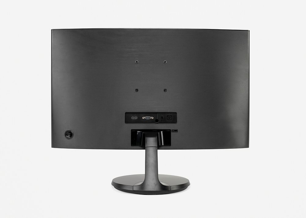 Computer back view psd mockup | Premium PSD Mockup - rawpixel