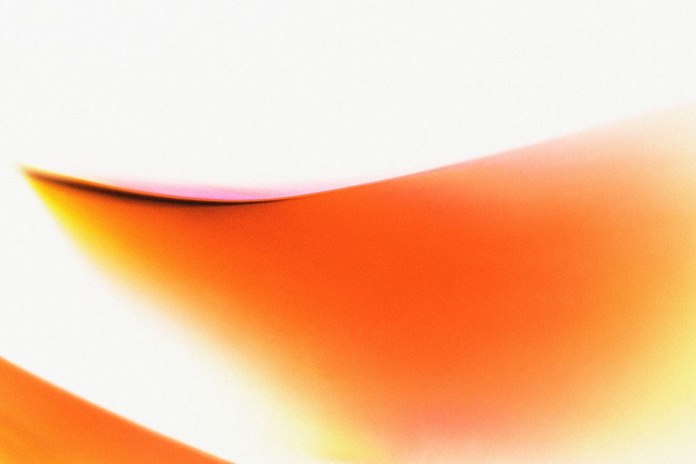 Gradient background with orange and white light effect