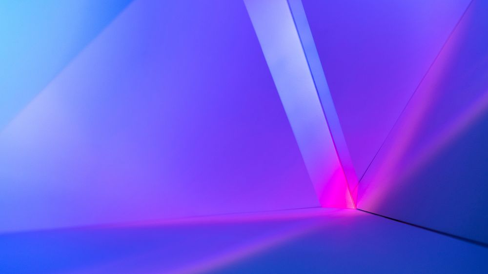 Gradient background with pink and purple light effect