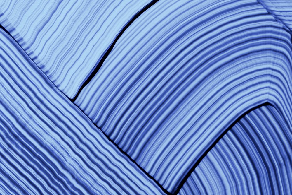 Cool blue textured background wavy pattern abstract art