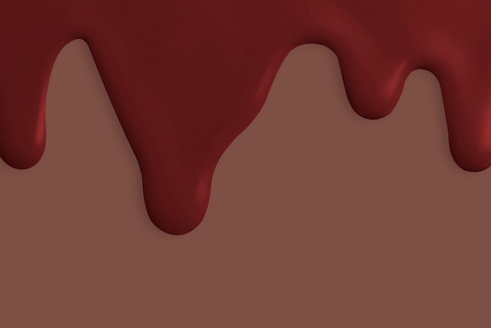Brown dripping paint psd background